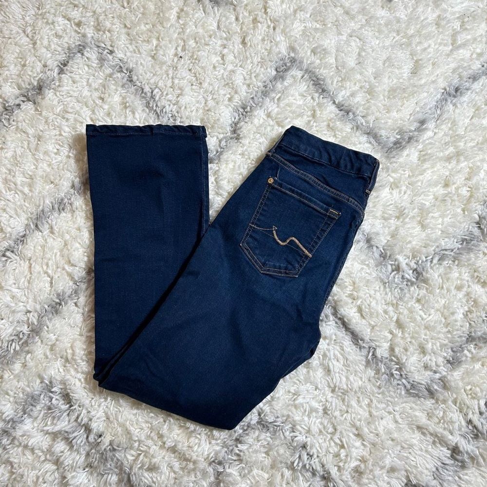 7 For All Mankind Indigo Denim Jeans